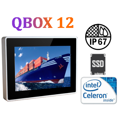 Przemysłowy panel PC komputer odporny wodoodporny pyłoodporny wstrząsoodporny wzmocniony IP67 mobilator.pl mobilator.eu